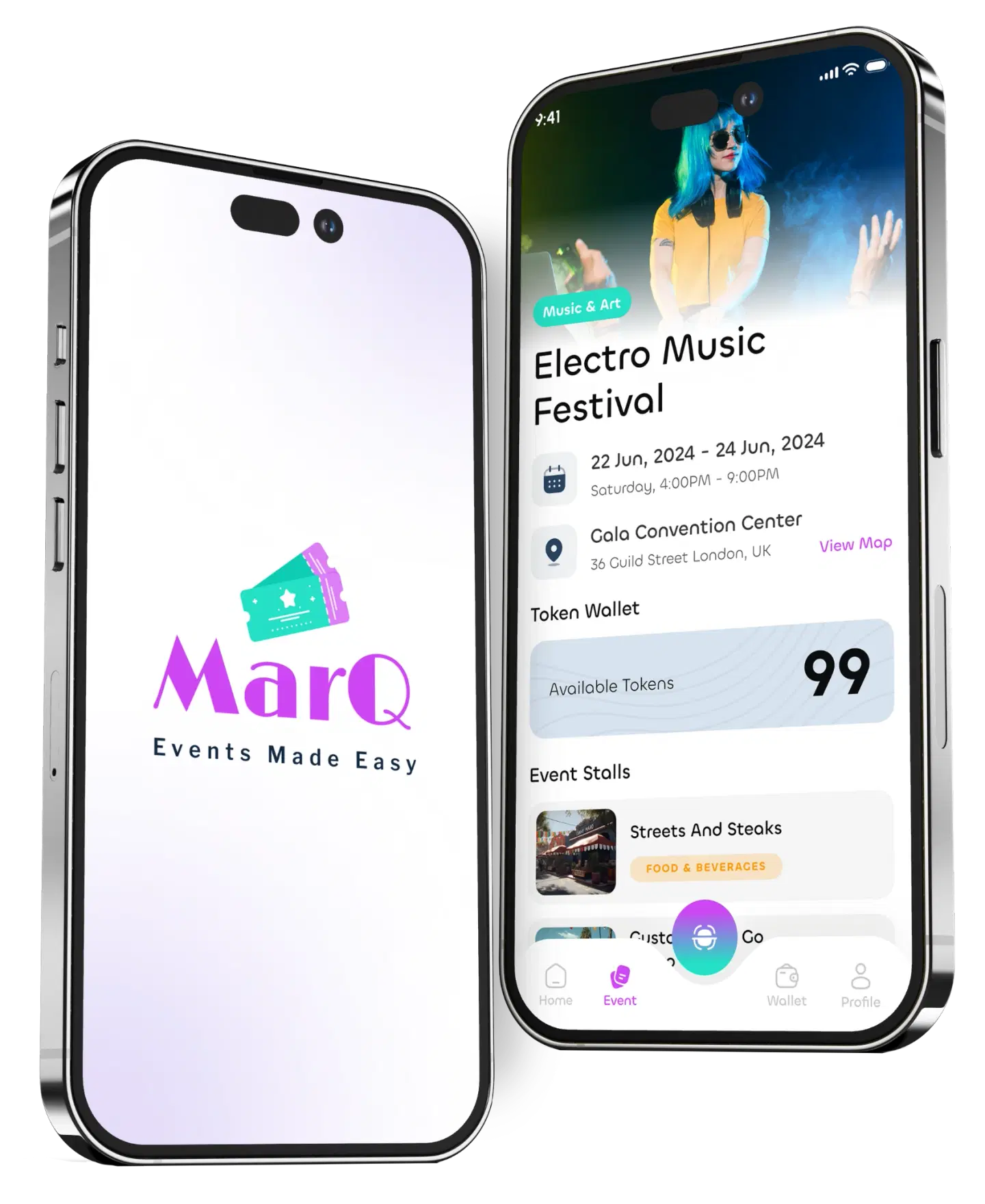 marQ Events App – Download for iOS and Android